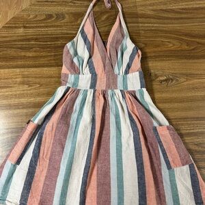 American Eagle Multicolor halter top dress